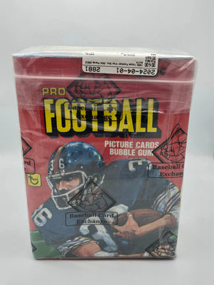 1980 Topps BCCE Football Unopened Wax Box 
