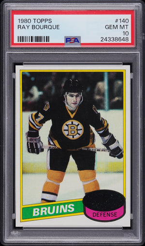 1980 Topps Ray Bourque #140 PSA 10 
