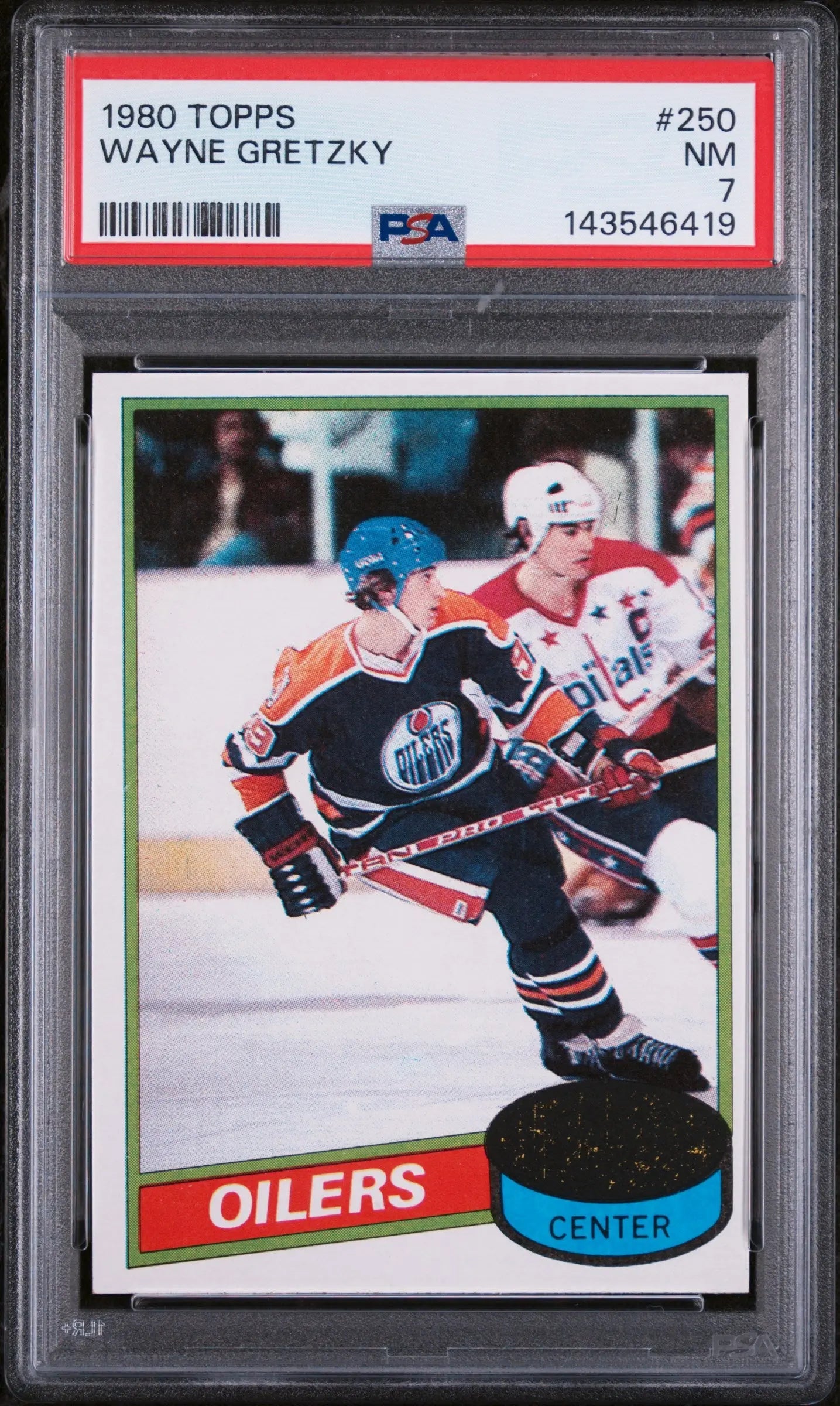 1980 Topps Wayne Gretzky PSA 7 