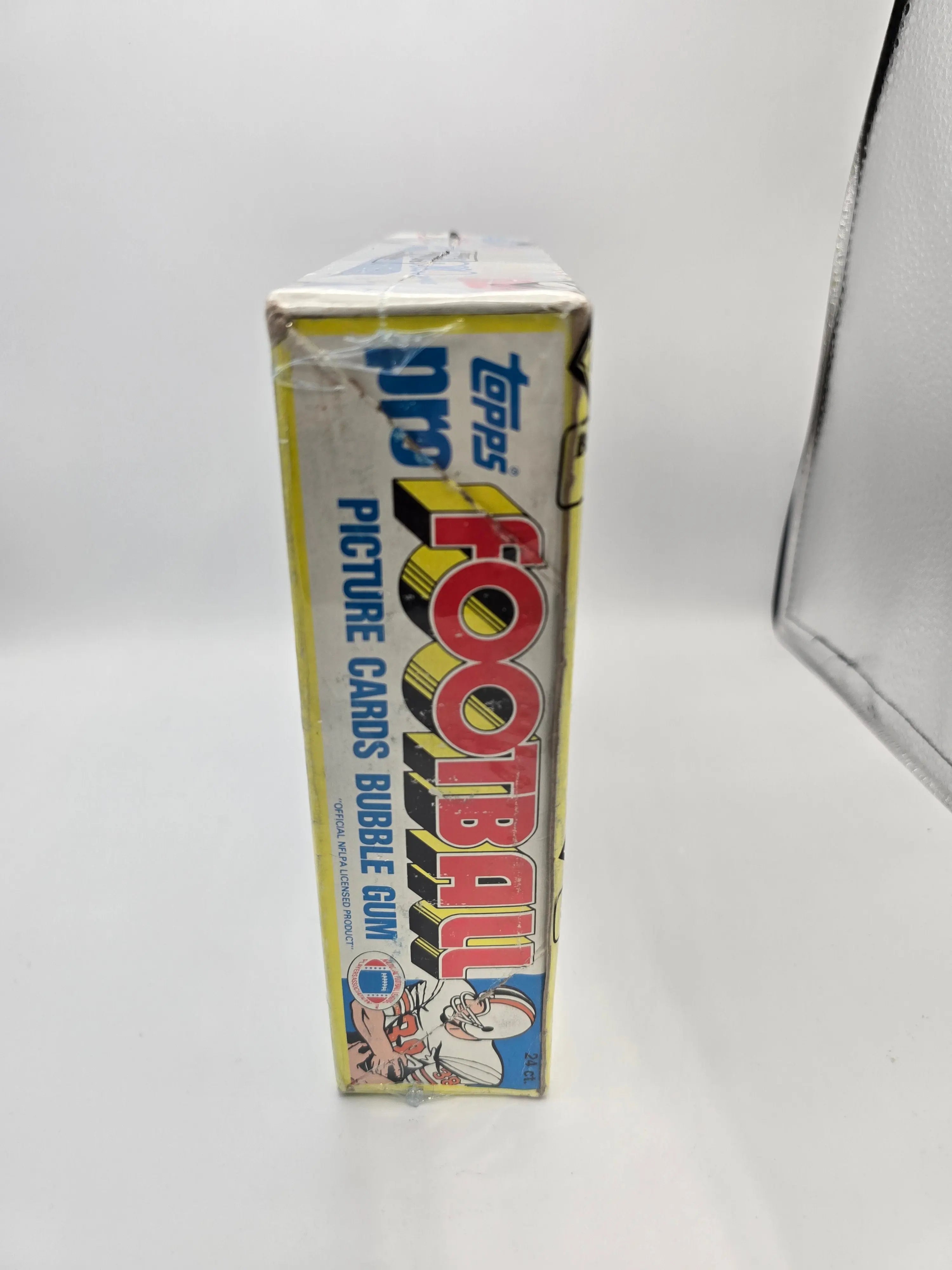 1983 BBCE Topps Football Factory Sealed Cello Box Marcus Allen RC 