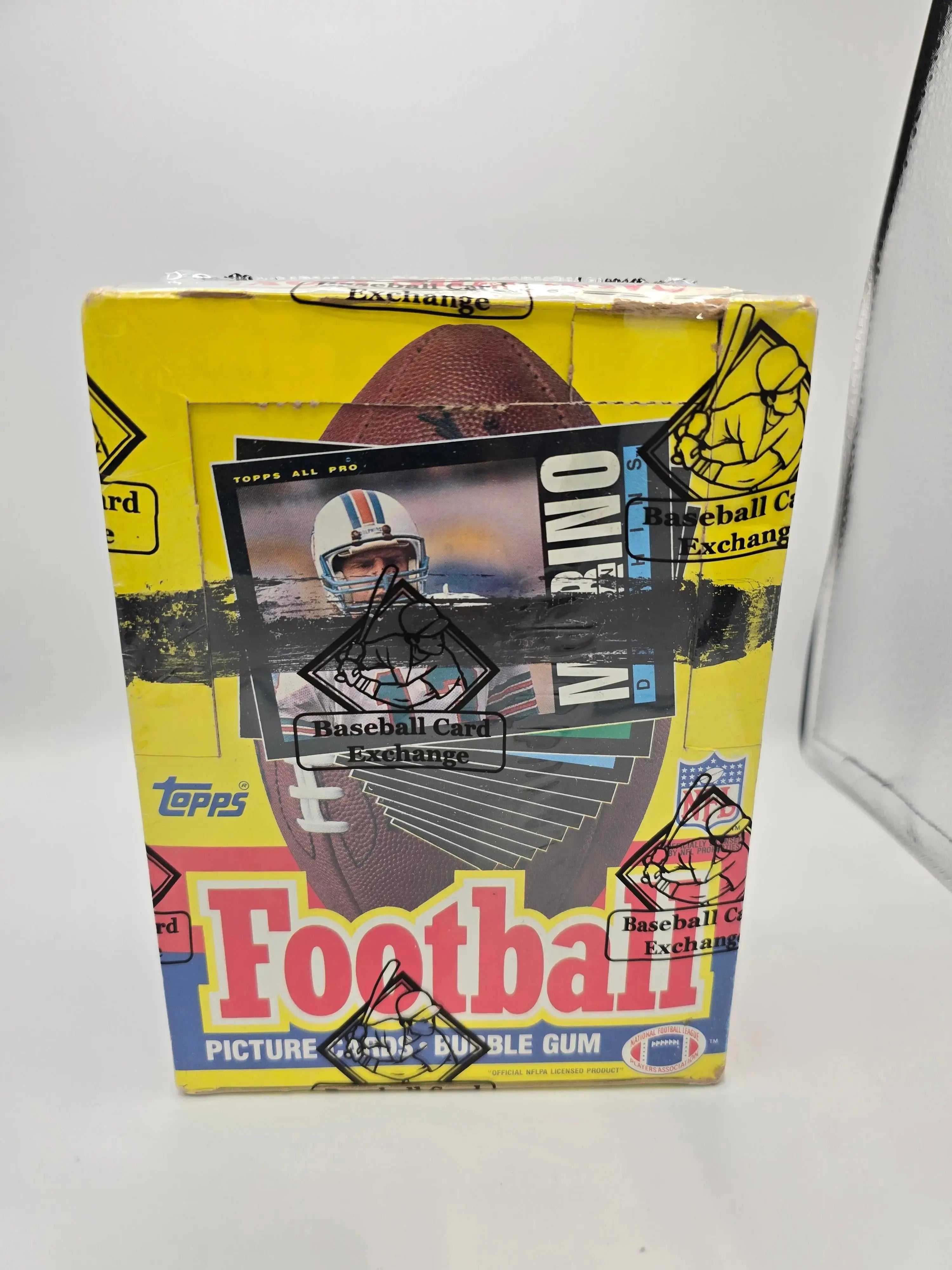 1983 BBCE Topps Football Factory Sealed Hobby Box Elway Marino Kelly RC 
