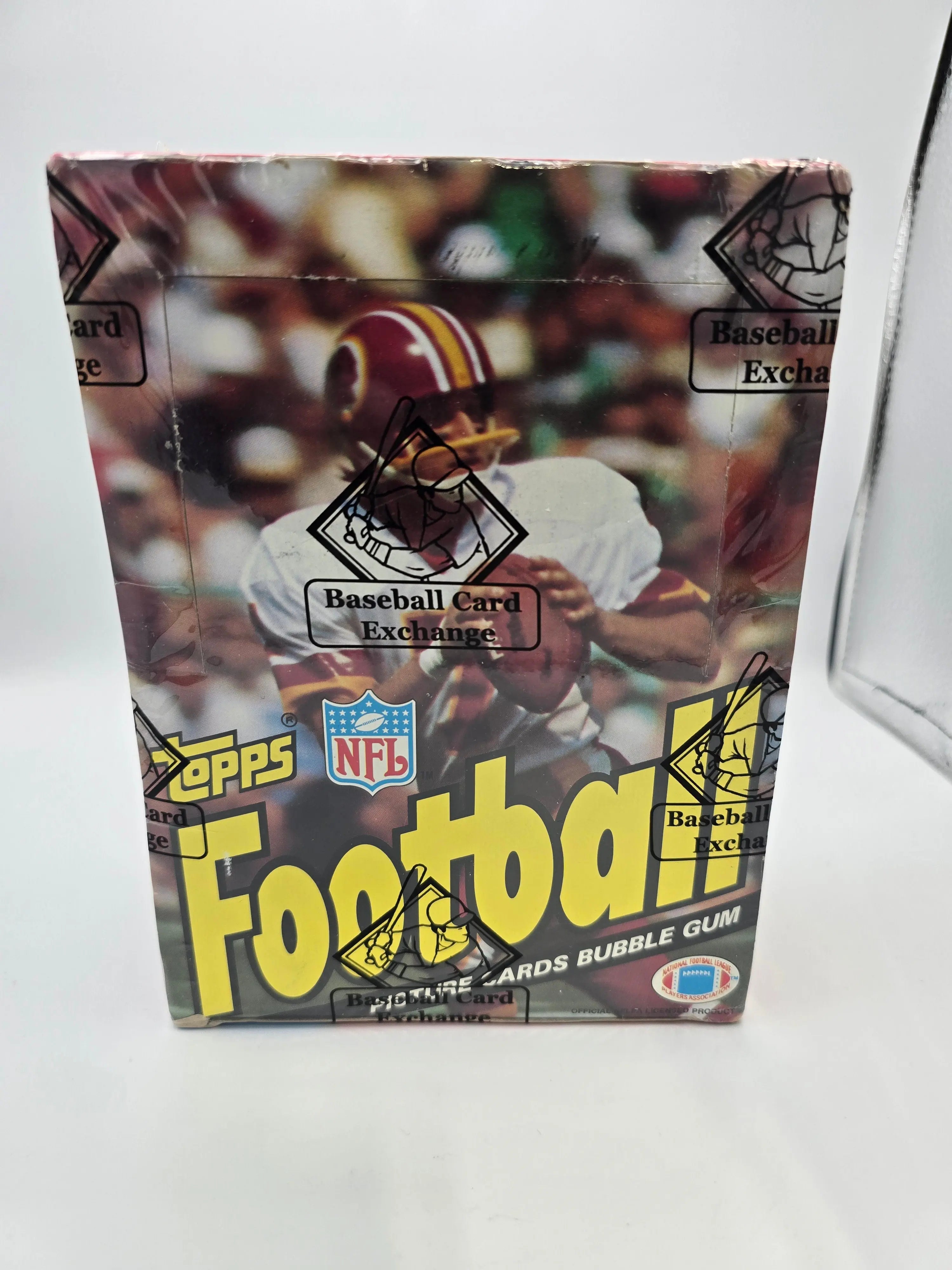 1983 BBCE Topps Football Factory Sealed Hobby Box Marcus Allen RC 