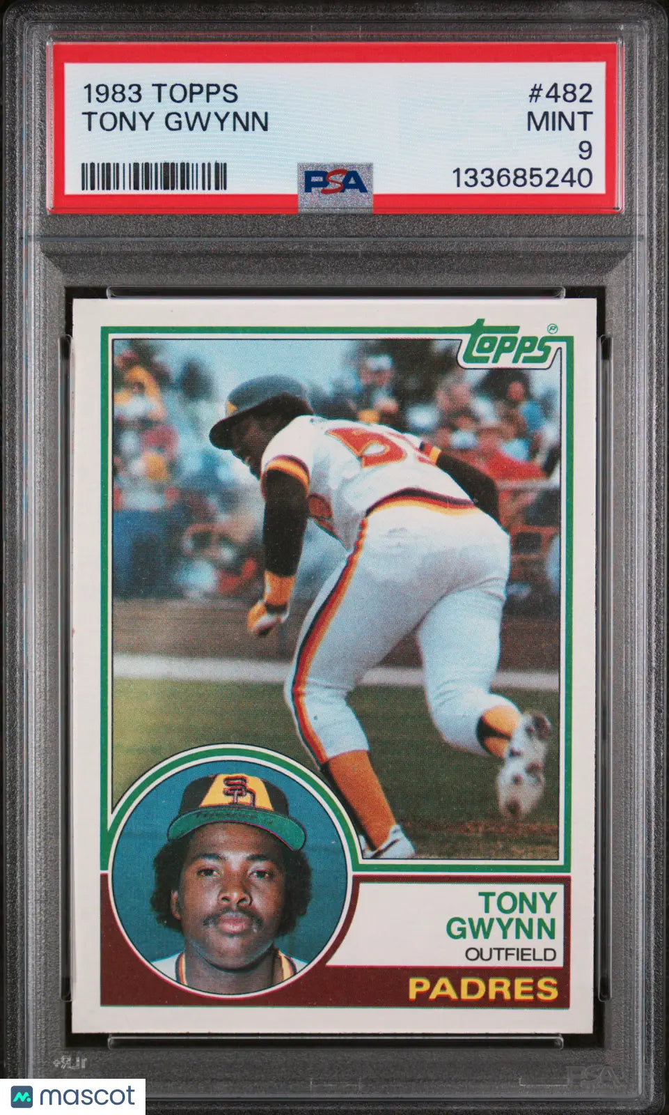1983 Topps Tony Gwynn #482 PSA 9 