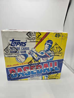 1984 BBCE Topps Baseball Factory Sealed Cello Box 