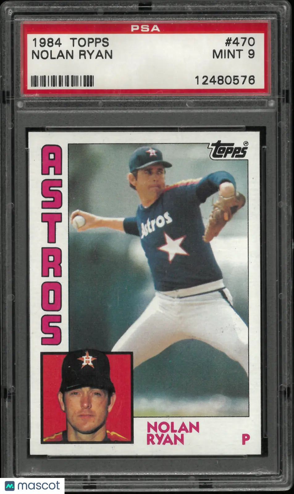 1984 Topps Nolan Ryan PSA 9 