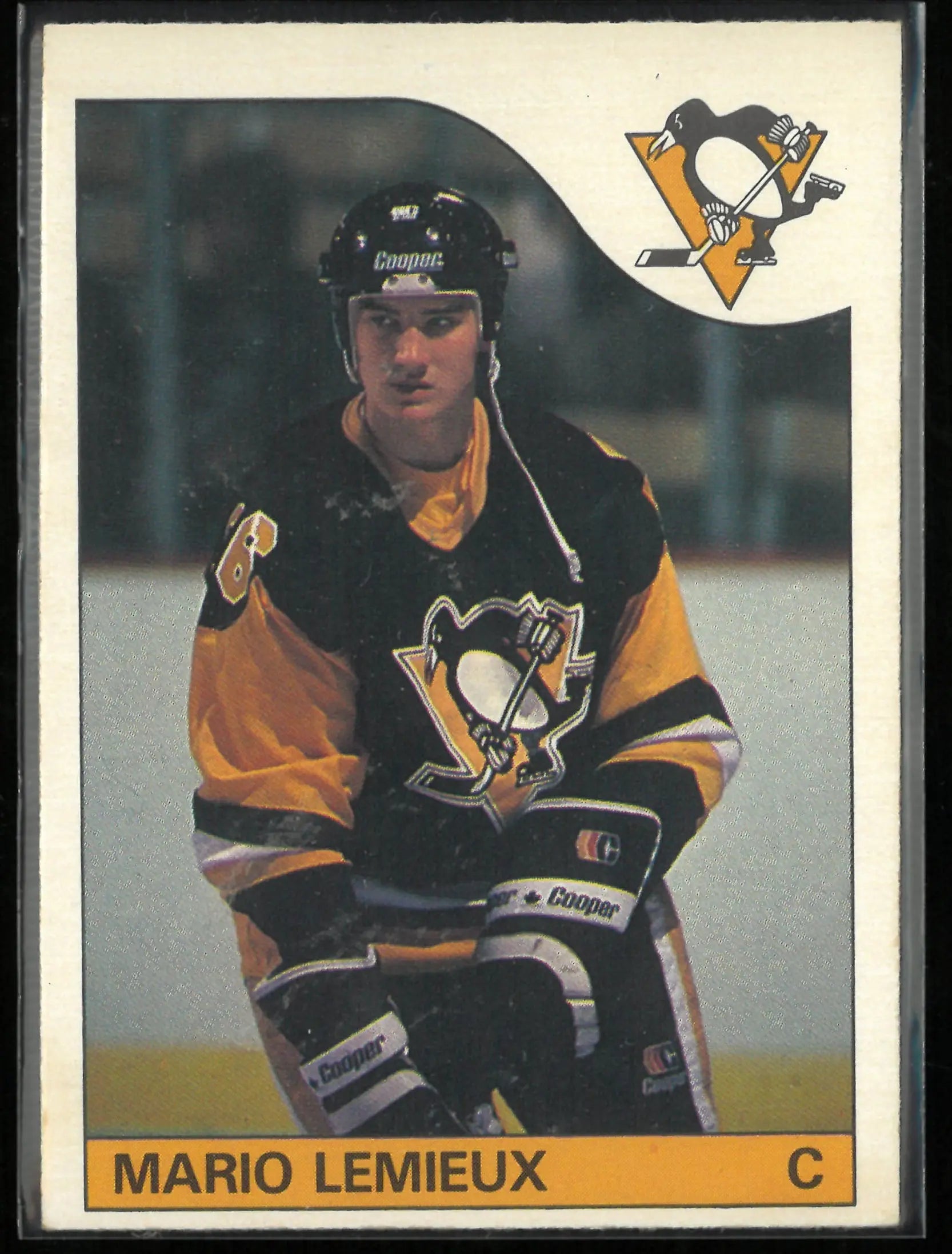 1985 O-Pee-Chee Hockey Mario Lemieux 