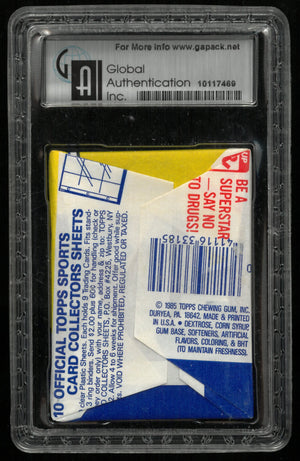 1985 Topps Hockey Wax Pack GAI 9 