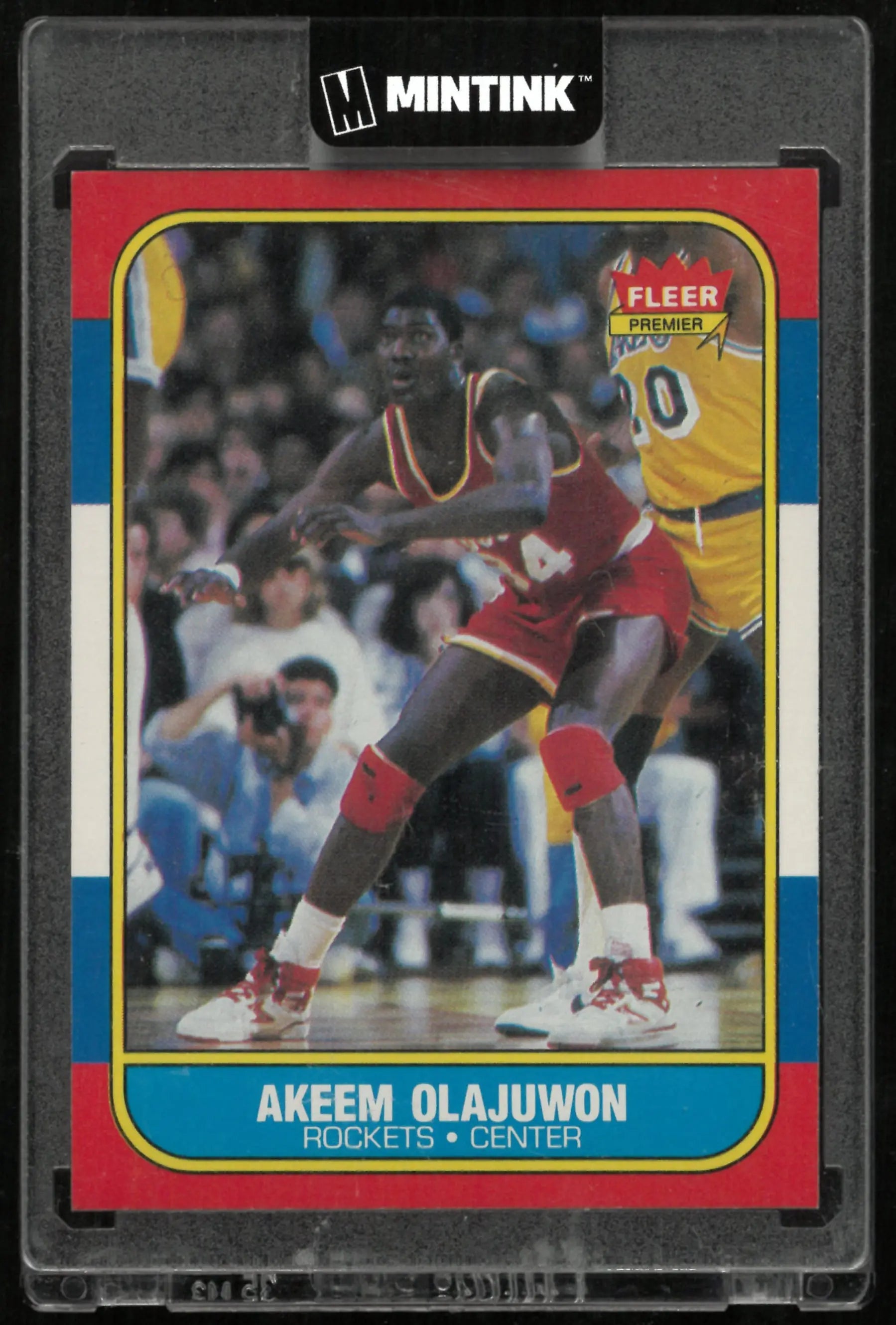 1986 Fleer Akeem Olajuwon 