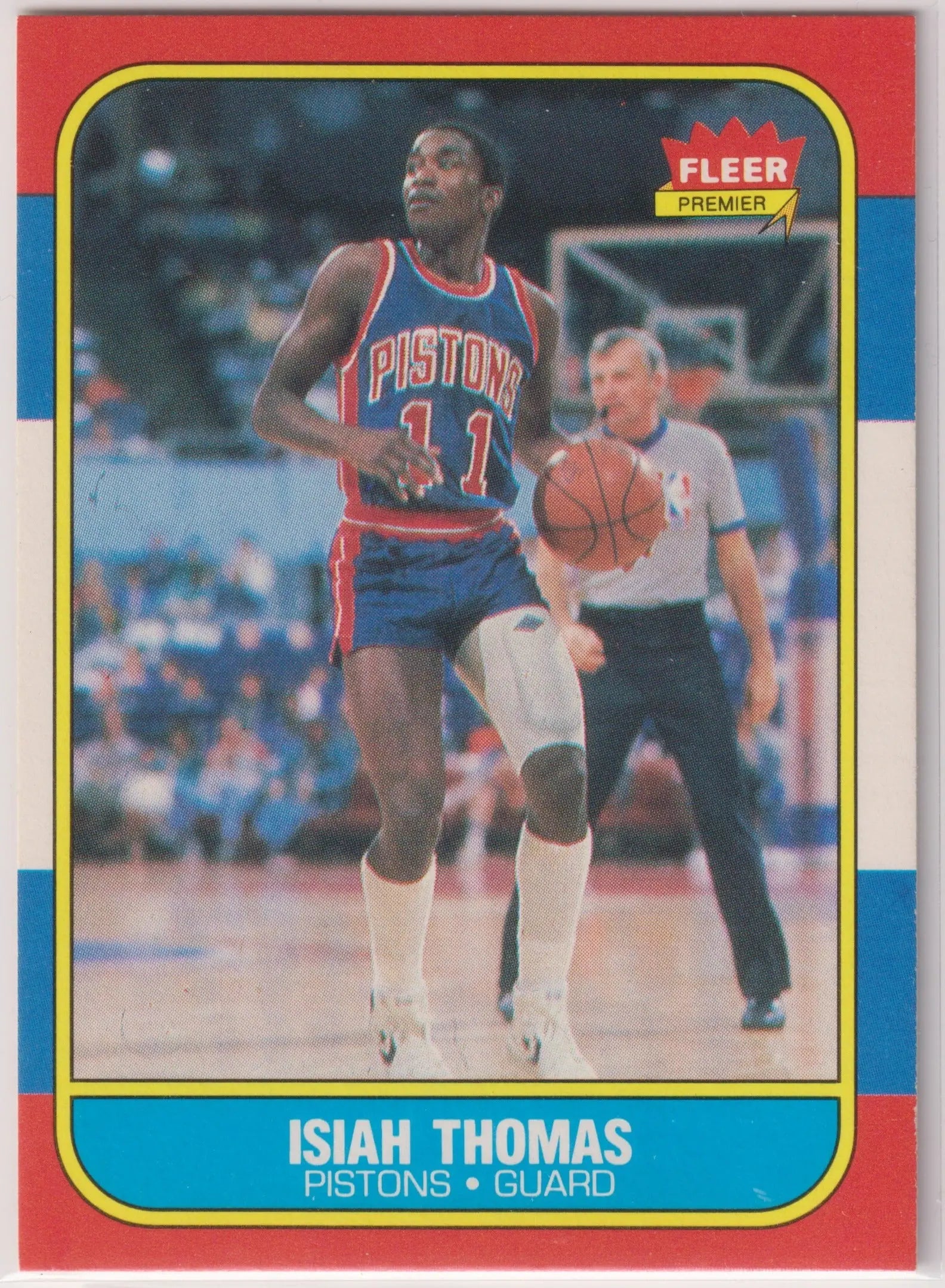 1986 Fleer Basketball Isiah Thomas 
