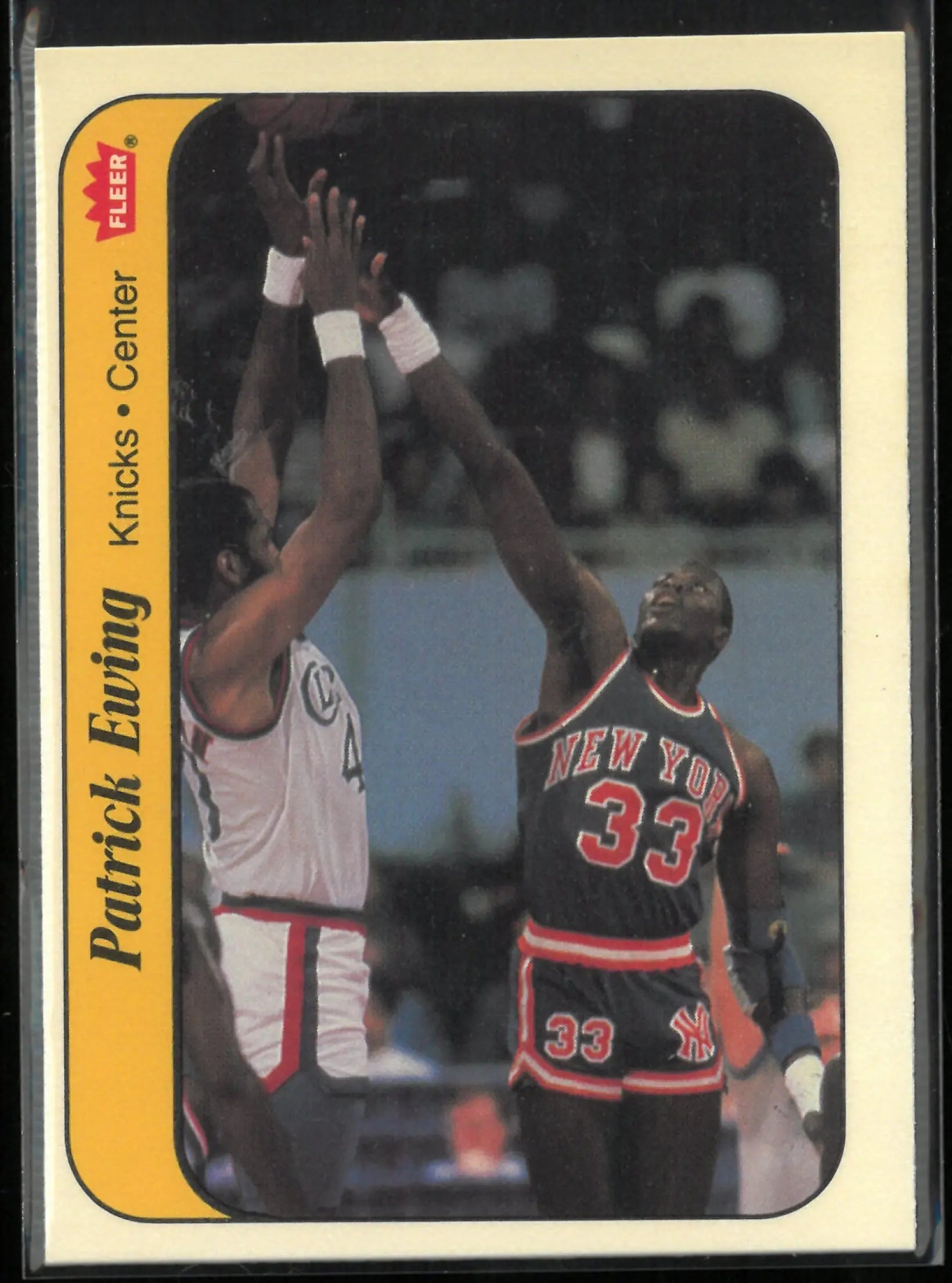 1986 Fleer Patrick Ewing 