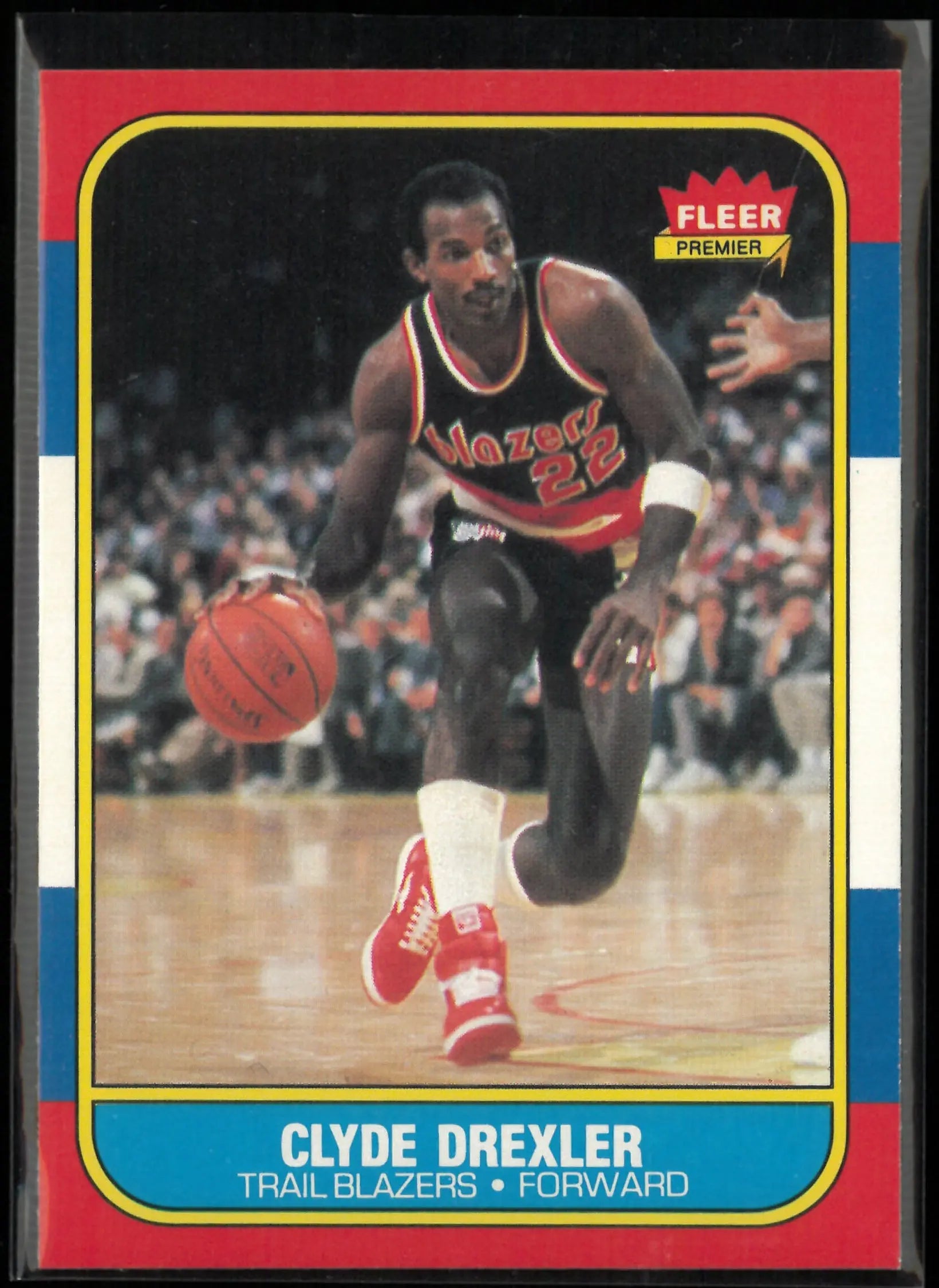 1986 Fleer Premier Clyde Drexler 