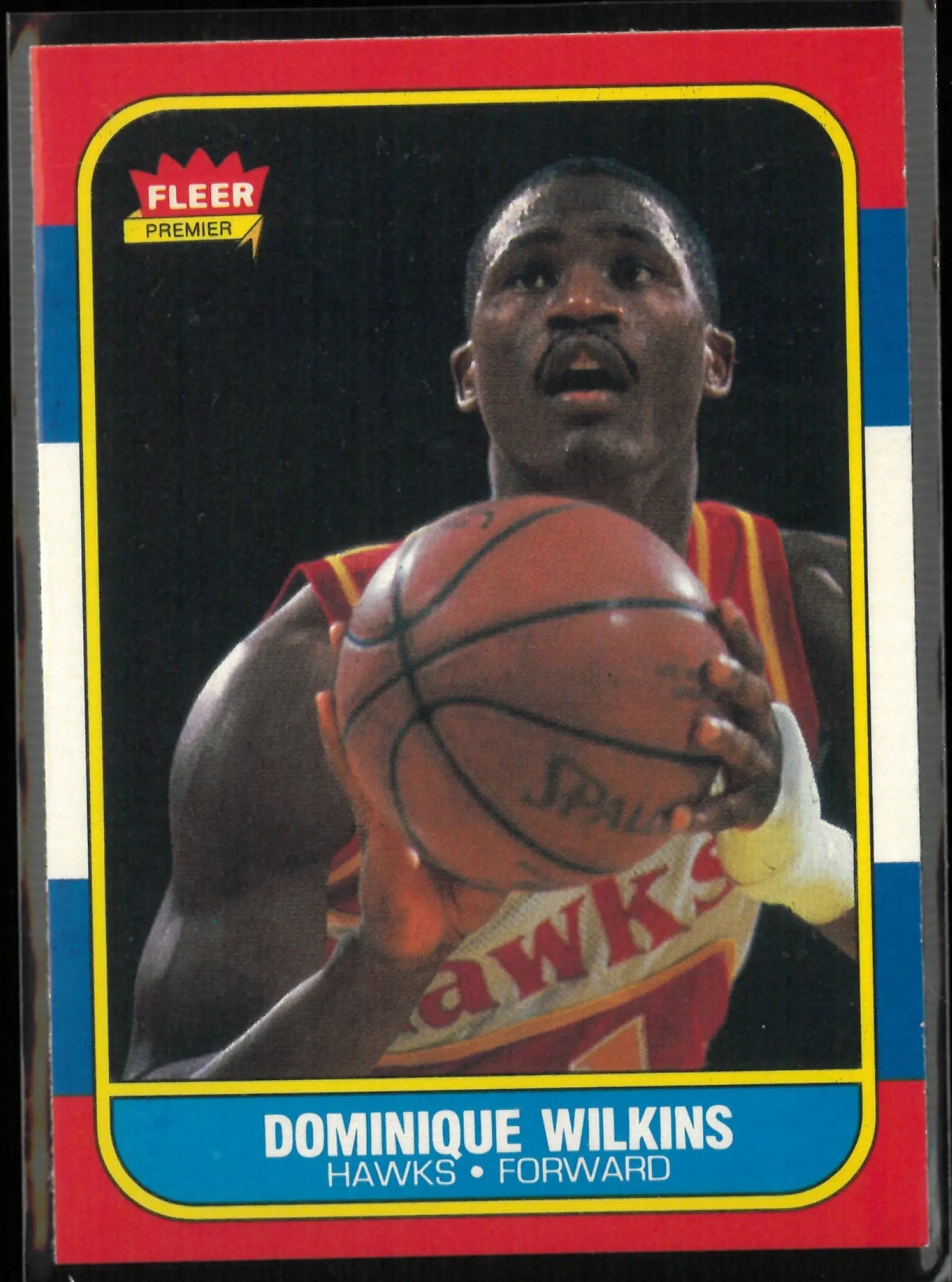 1986 Fleer Premier Dominique Wilkins 
