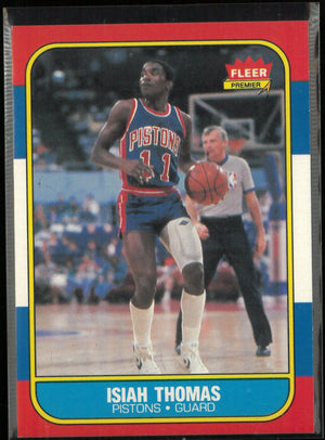 1986 Fleer Premier Isiah Thomas 
