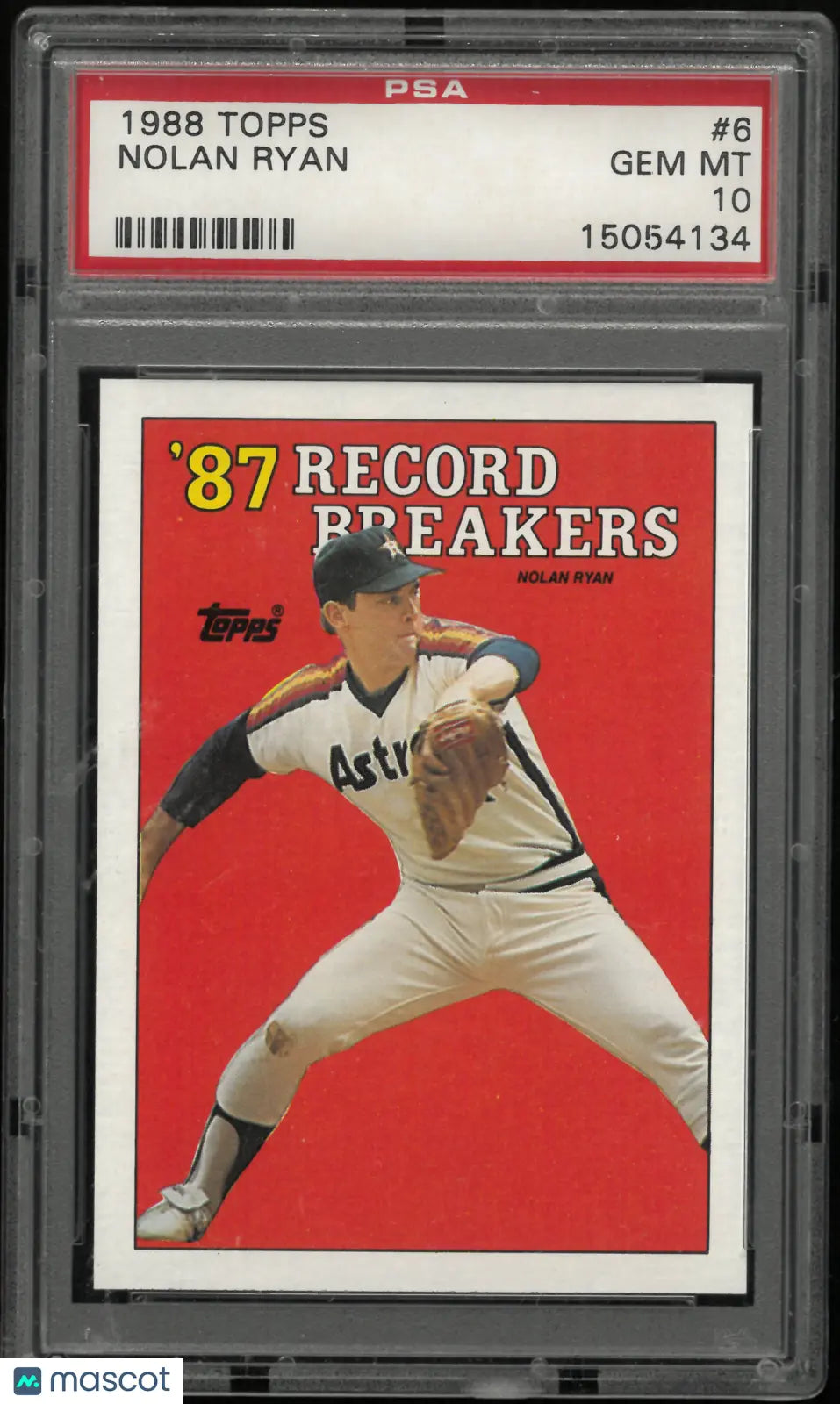 1988 Topps Nolan Ryan PSA 10 