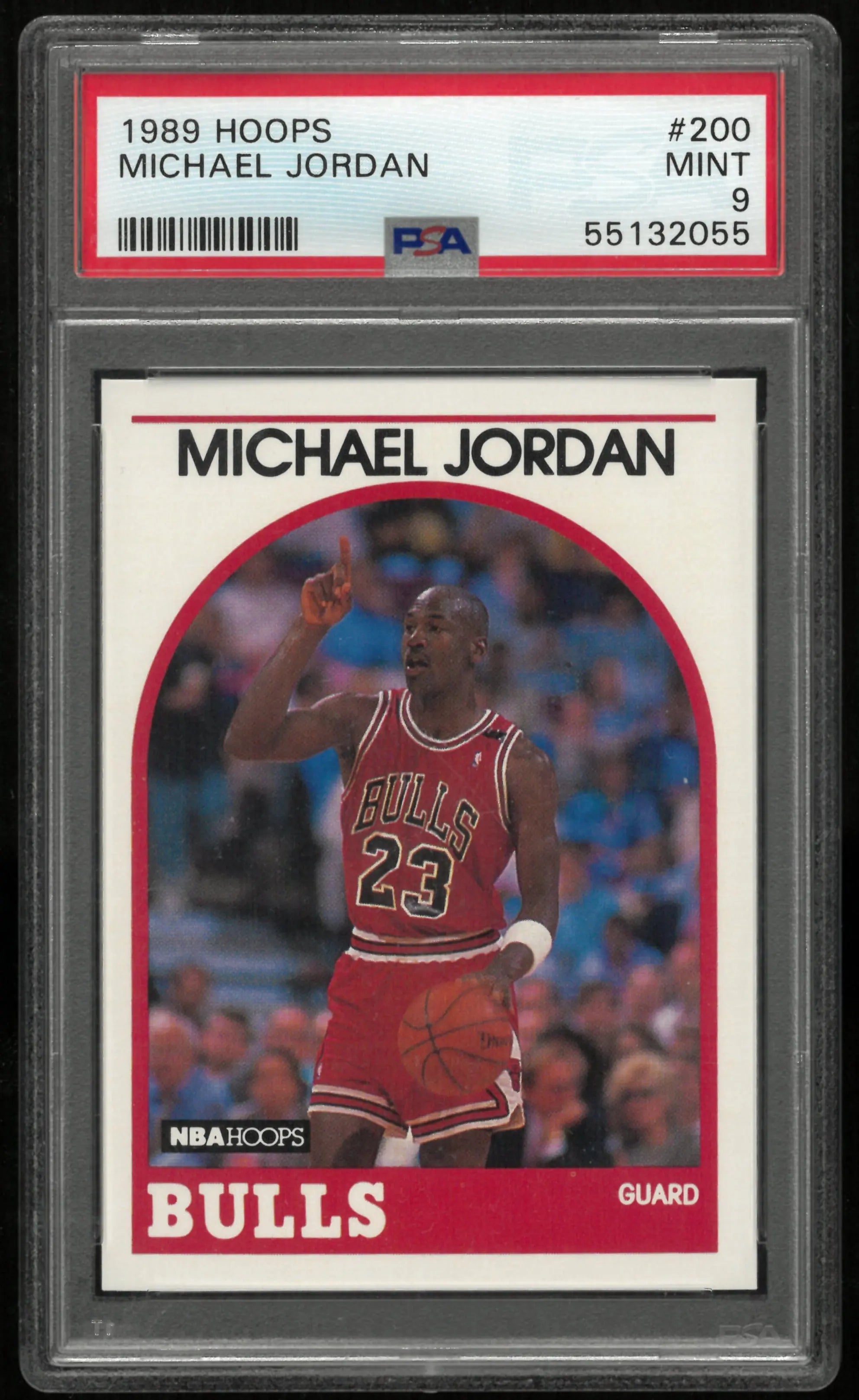 1989 Hoops Basketball Michael Jordan #200 PSA 9 