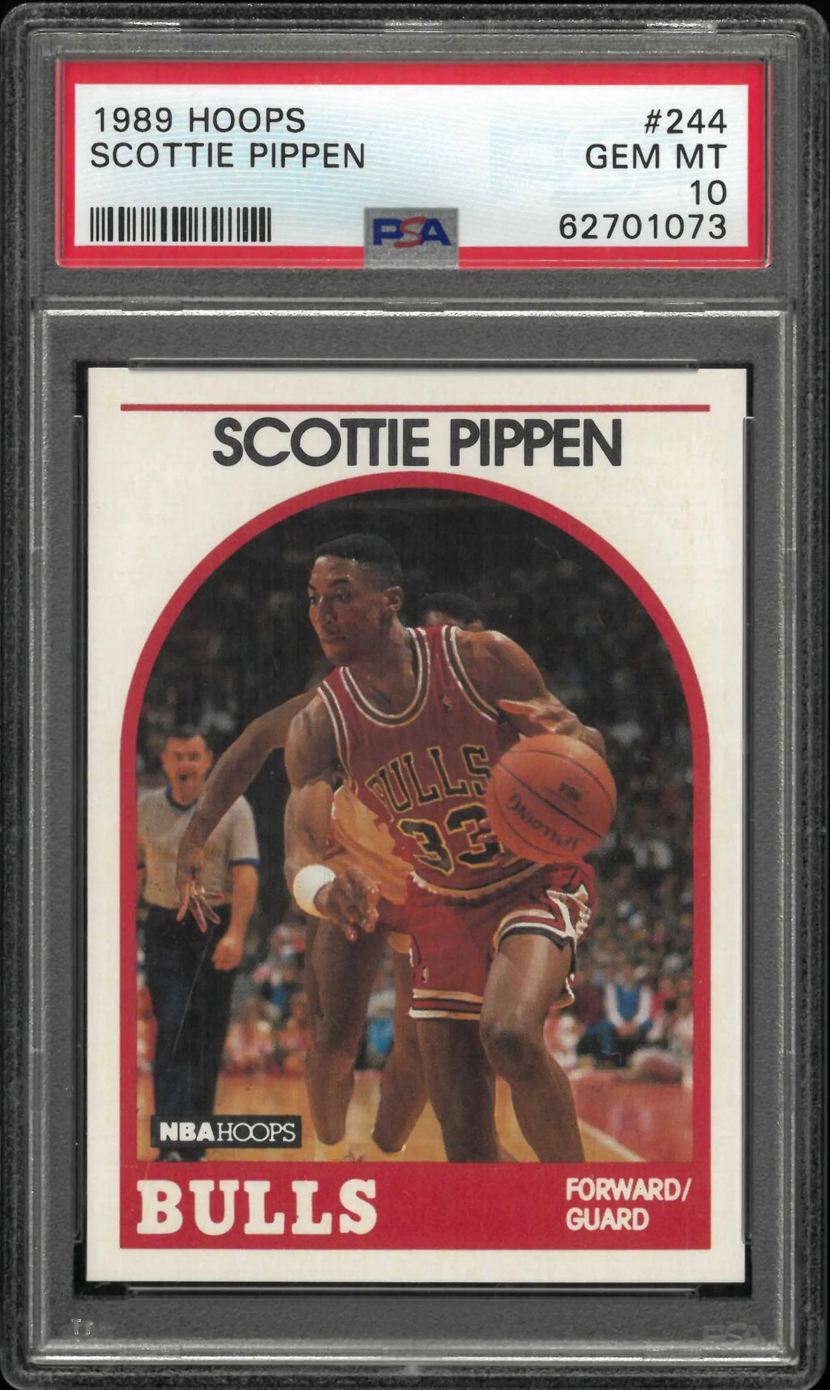 1989 Hoops Scottie Pippen PSA 10 