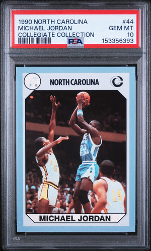 1990 Collegiate Collection North Carolina Michael Jordan #44  PSA 10 