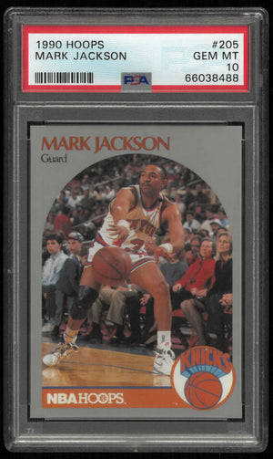 1990 Hoops Mark Jackson PSA 10 