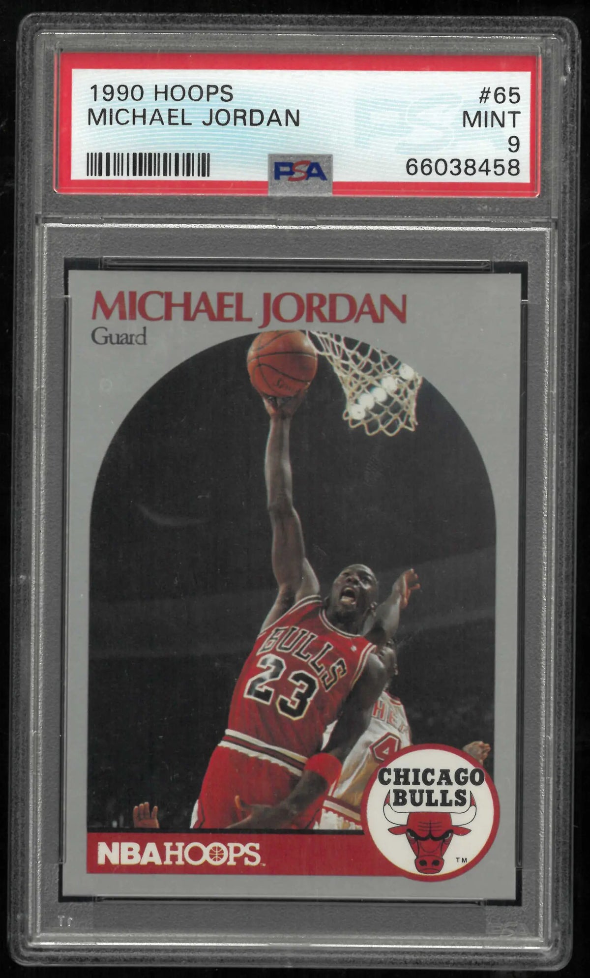 1990 Hoops Michael Jordan PSA 9 