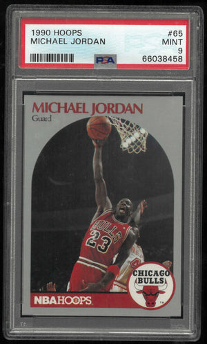 1990 Hoops Michael Jordan PSA 9 