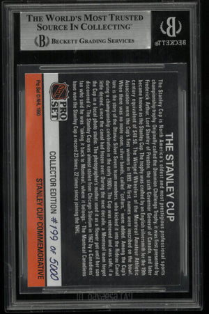 1990 Pro Set Stanley Cup Hologram BGS 6 RARE CHASE CARD /5000 