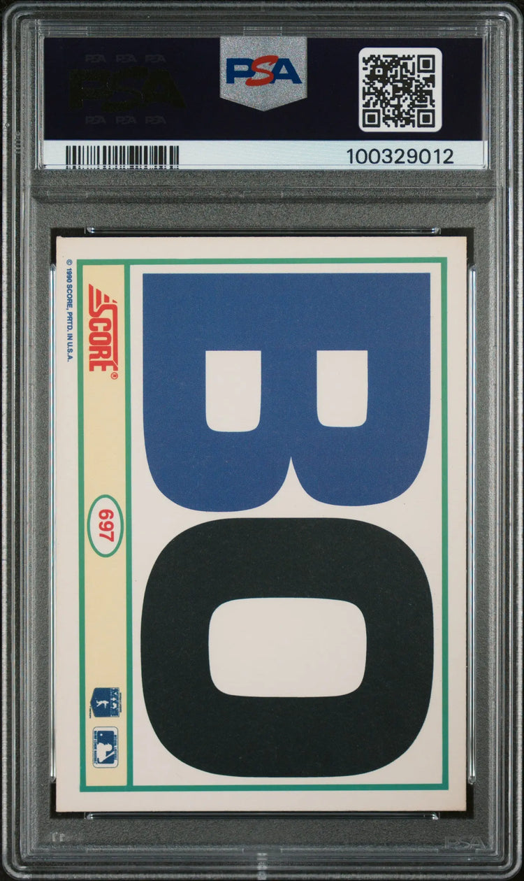 1990 Score Baseball Bo Jackson  PSA 7 