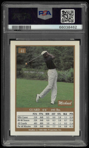 1990 Skybox Michael Jordan PSA 9 