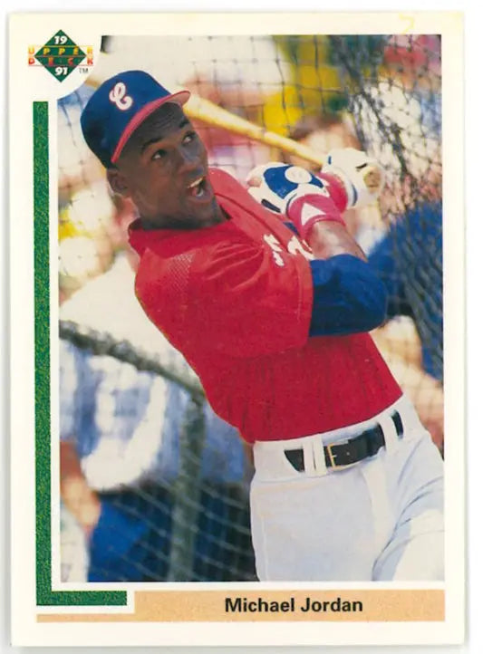 1990 Upper Deck Baseball Michael Jordan (A) 
