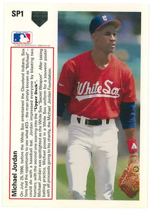 1990 Upper Deck Baseball Michael Jordan (B) 