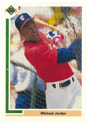 1990 Upper Deck Baseball Michael Jordan (C) 