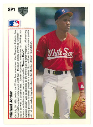 1990 Upper Deck Baseball Michael Jordan (C) 