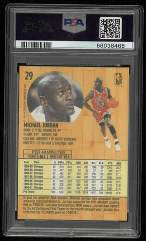 1991 Fleer Michael Jordan PSA 9 