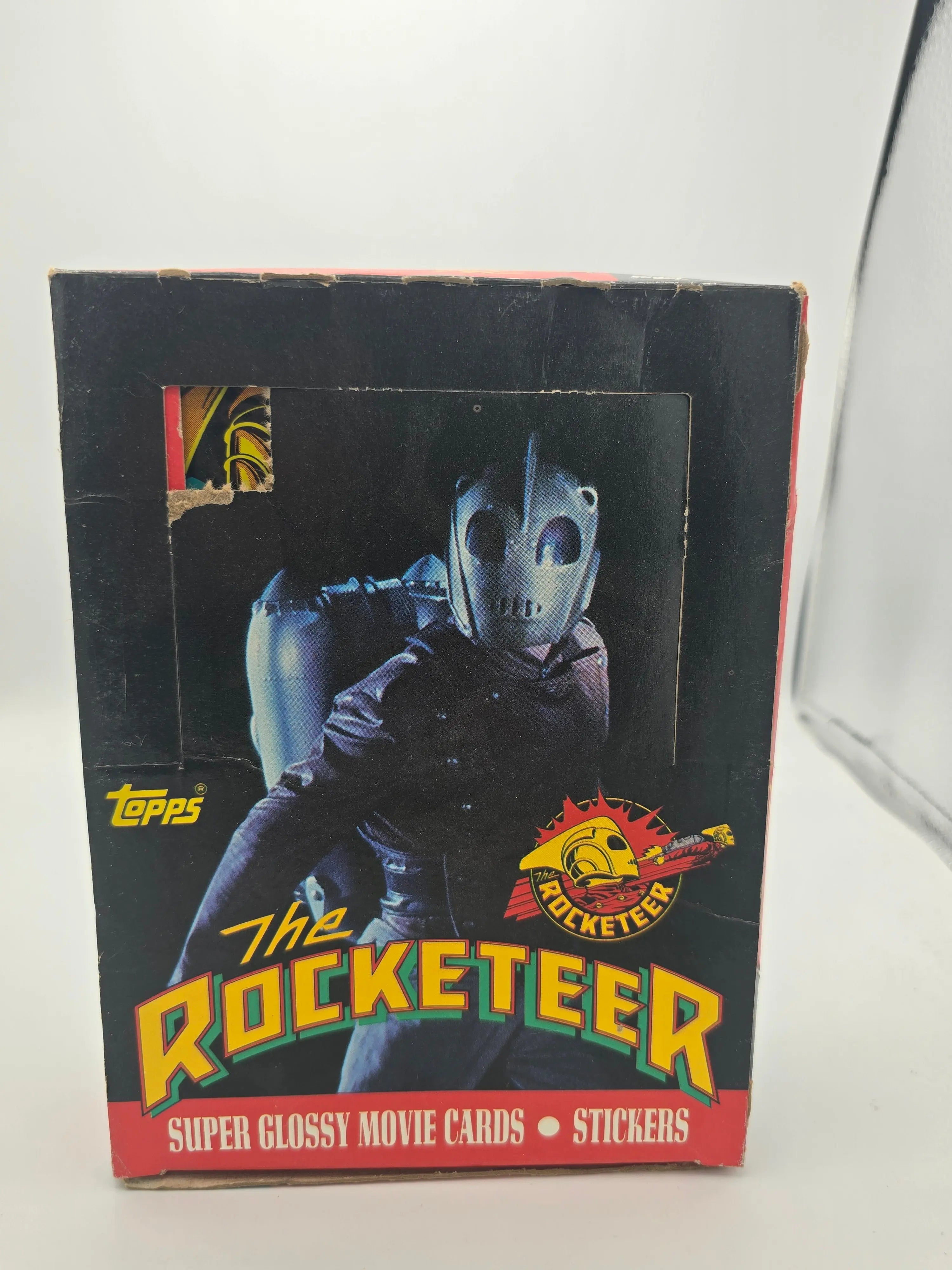 1991 Topps Rocketeer Movie 36 SEALED PACKS FULL COMPLETE BOX 