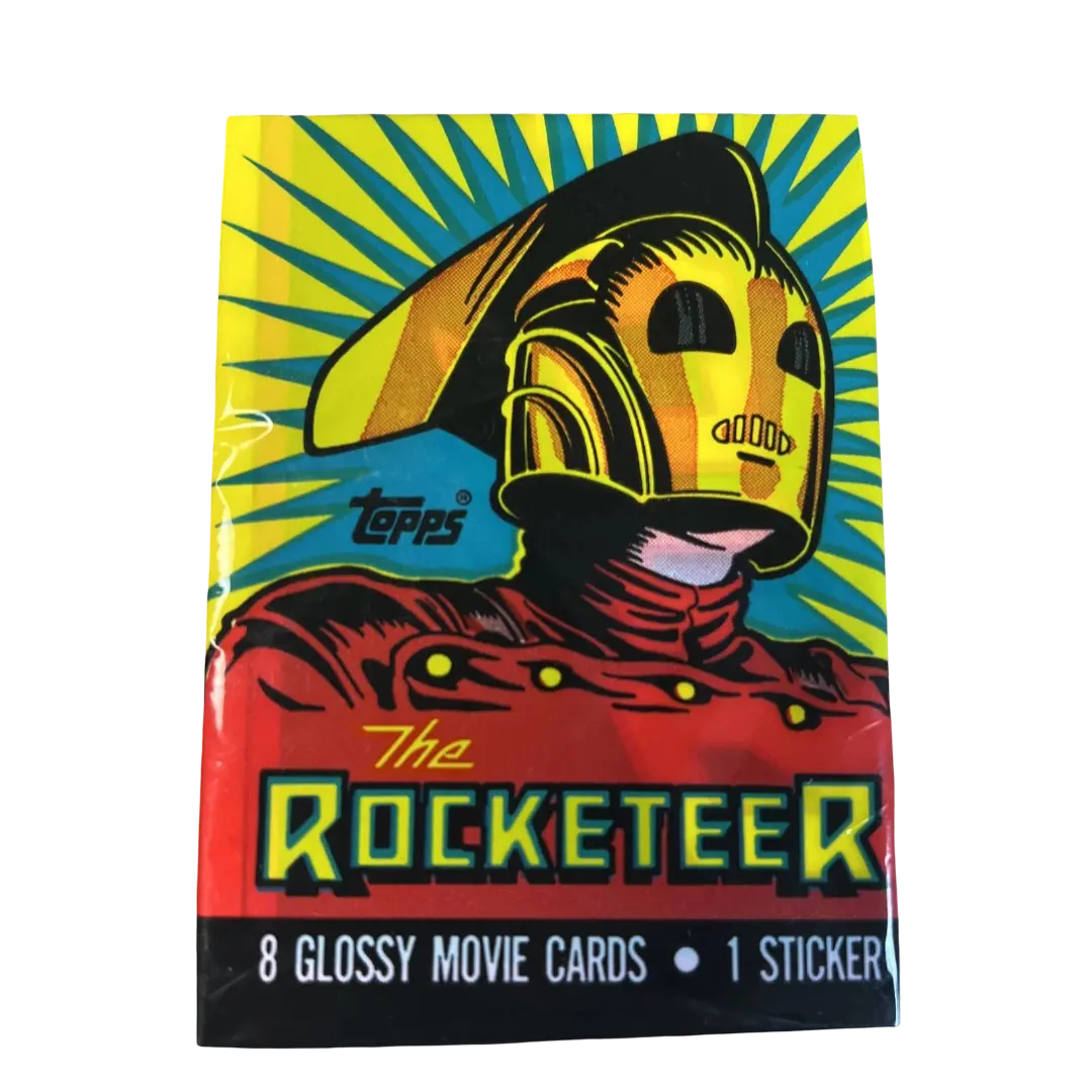 1991 Topps The Rocketeer Movie Cards Pack (Single Pack Sales) 