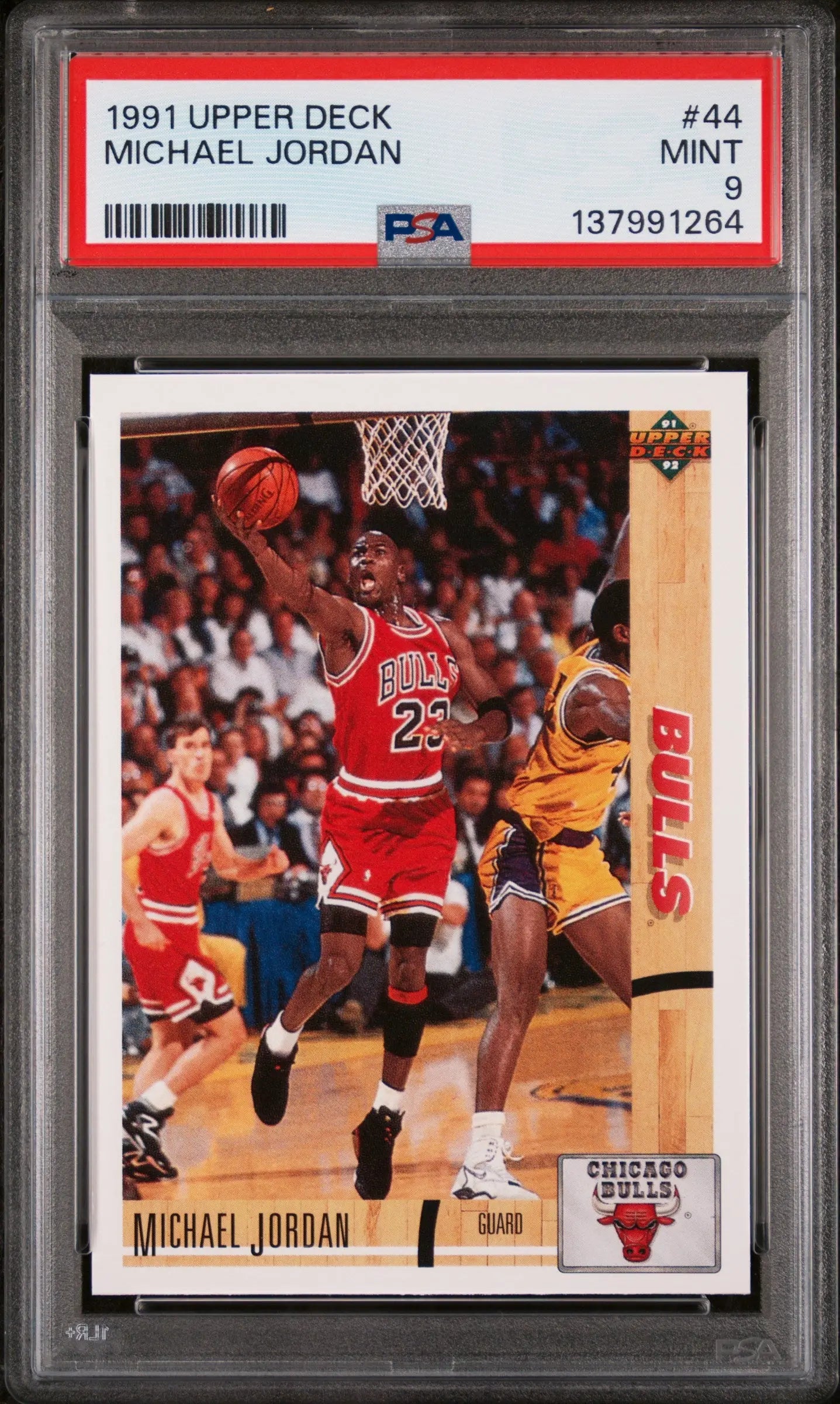 1991 Upper Deck Basketball Michael Jordan #44 PSA 9 