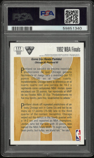 1991 Upper Deck International Michael Jordan Spanish PSA 10 