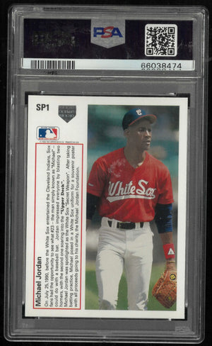 1991 Upper Deck Michael Jordan PSA 8 