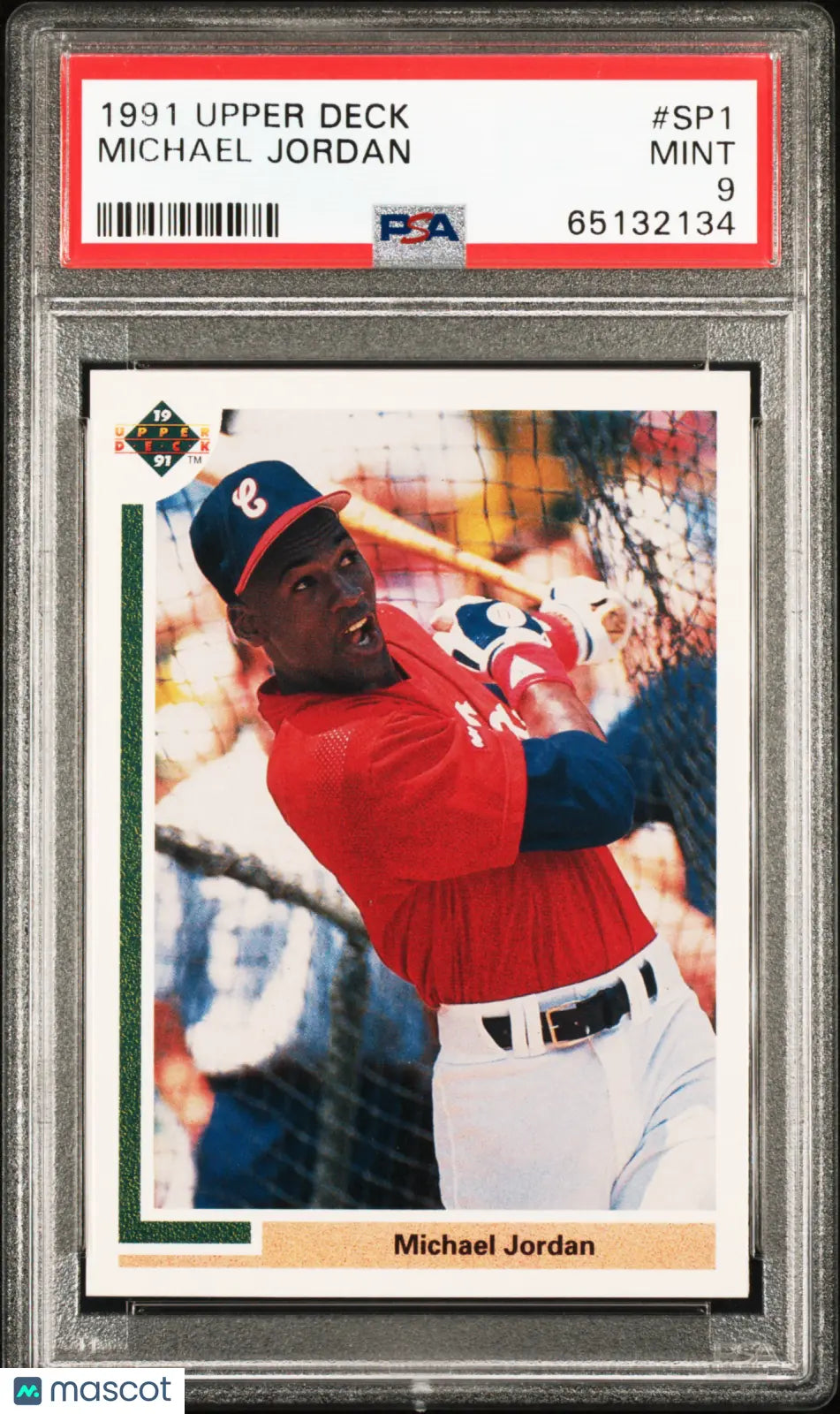 1991 Upper Deck Michael Jordan #SP1 PSA 9 