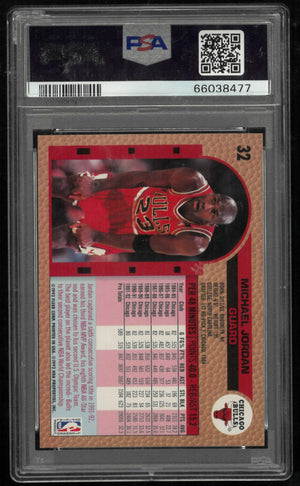 1992 Fleer Michael Jordan PSA 9 