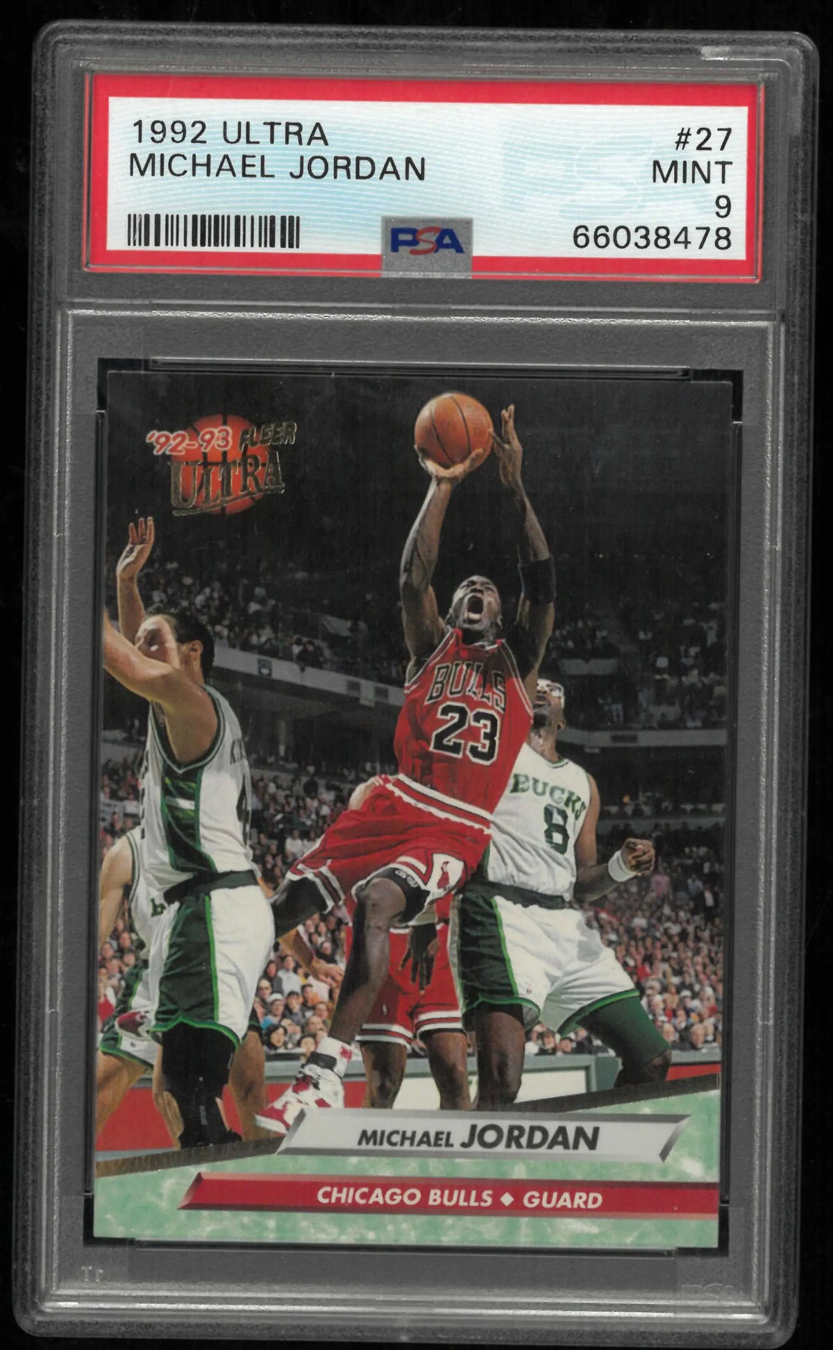 1992 Fleer Ultra Michael Jordan PSA 9 