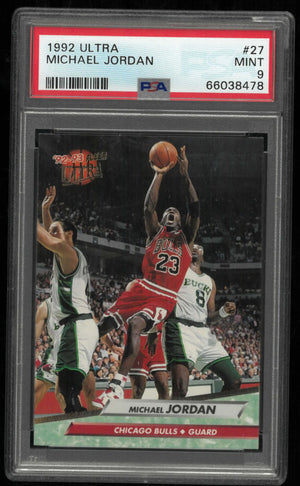 1992 Fleer Ultra Michael Jordan PSA 9 