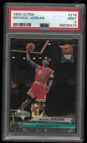 1992 Fleer Ultra Michael Jordan PSA 9 
