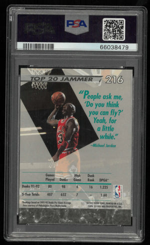 1992 Fleer Ultra Michael Jordan PSA 9 