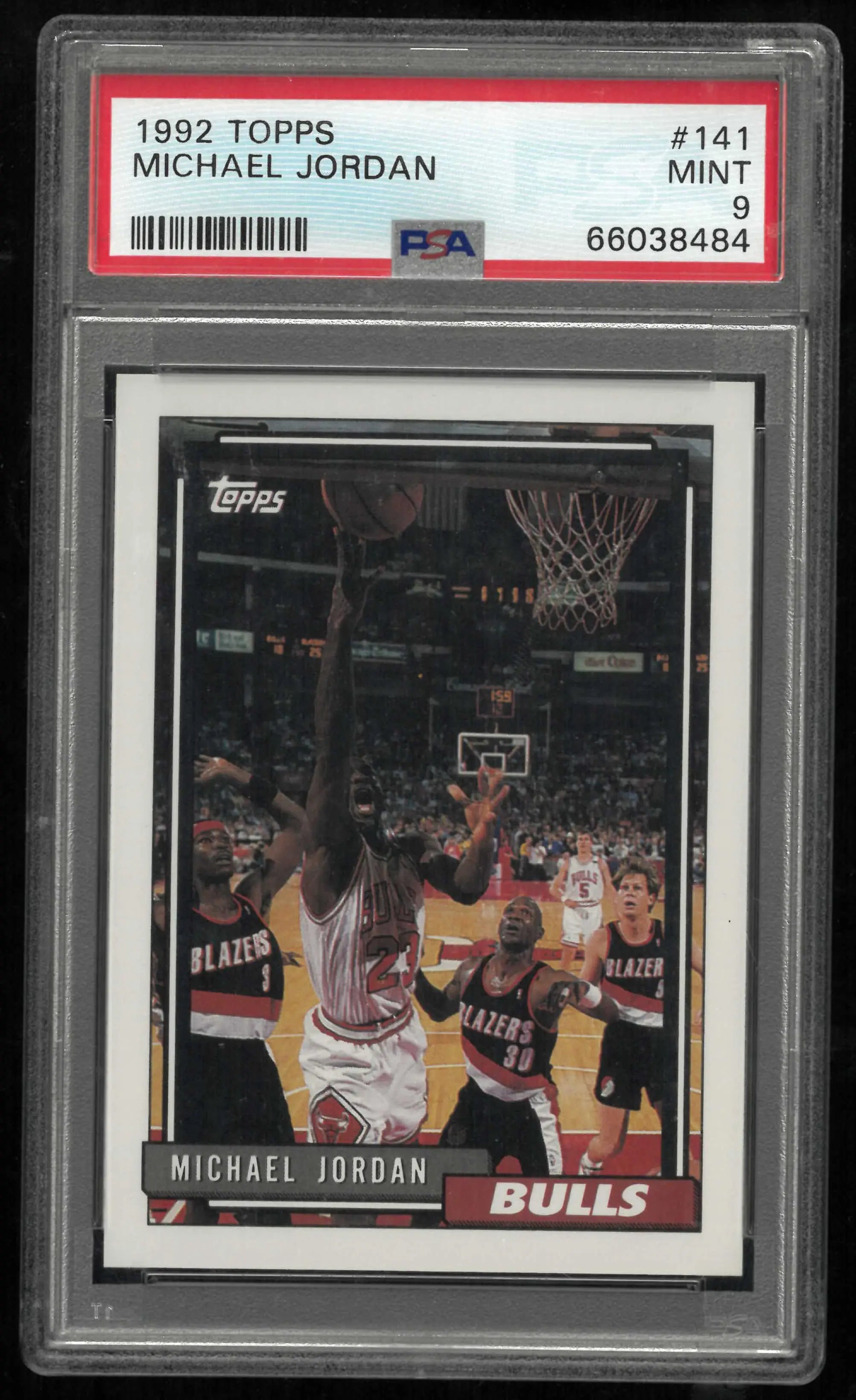 1992 Topps Michael Jordan PSA 9 