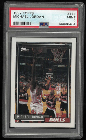 1992 Topps Michael Jordan PSA 9 