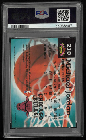 1992 Topps Stadium Club Michael Jordan PSA 9 