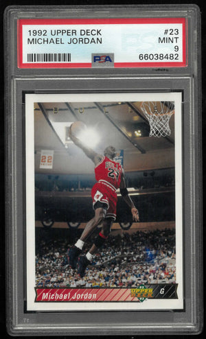 1992 Upper Deck Michael Jordan PSA 9 