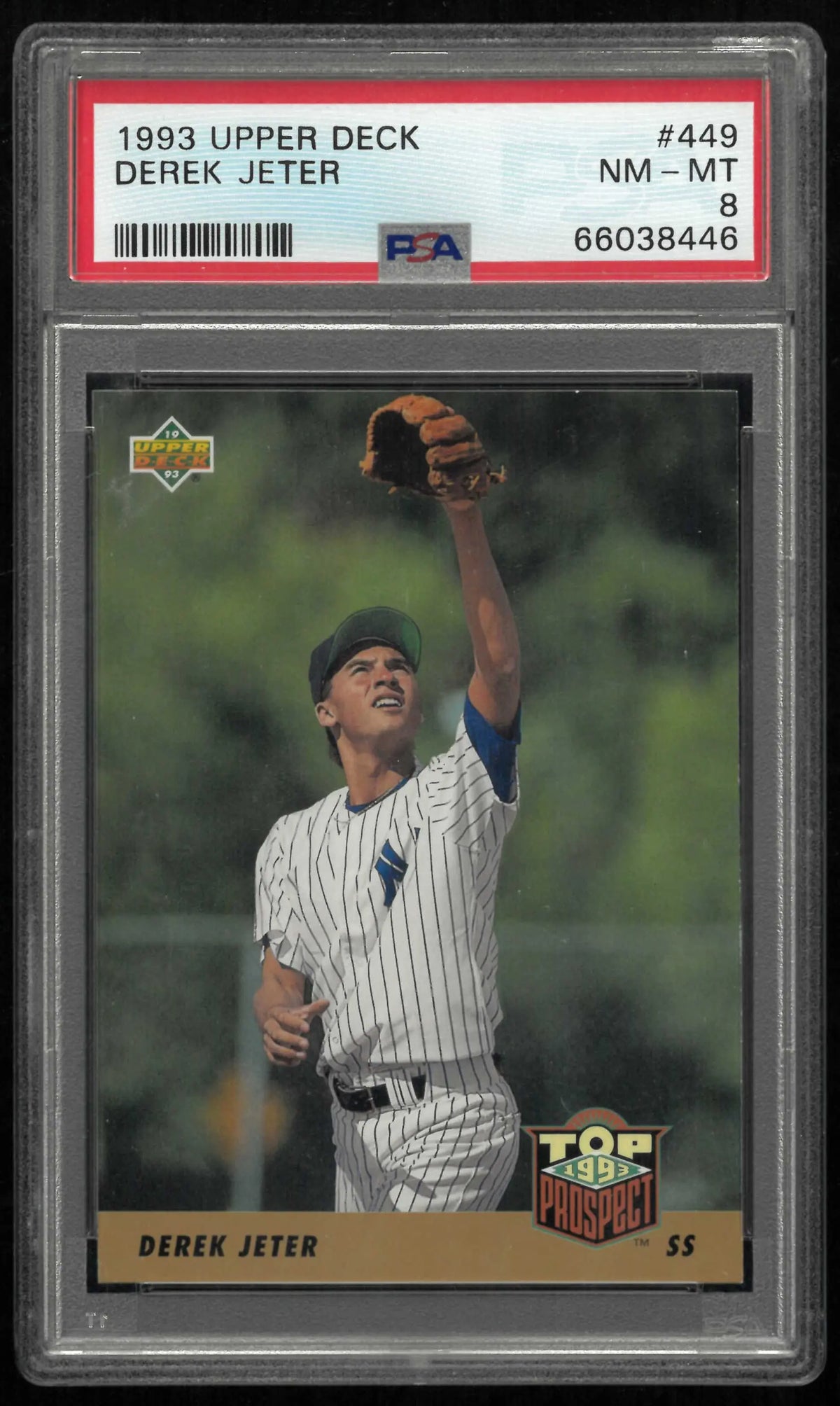1993 Upper Deck Derek Jeter PSA 8 