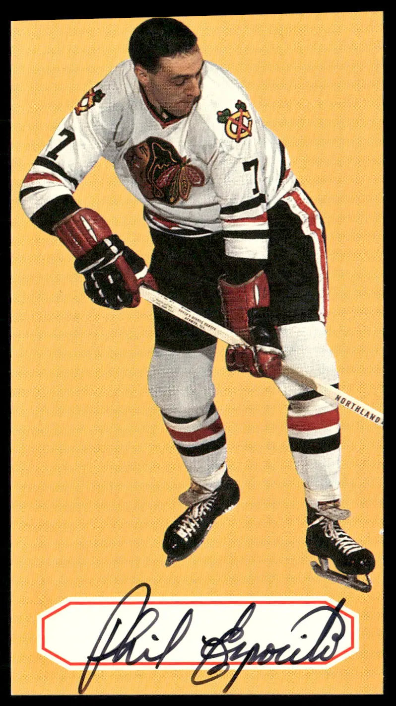 1994-95 Parkhurst Phil Esposito Signed Tall Boy Hockey Card #A-4 Autographed /964 