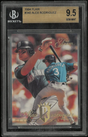 1994 Flair Alex Rodriguez #340 BGS 9.5 